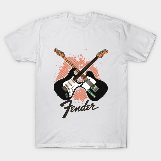 Fender Fender T Shirt TeePublic